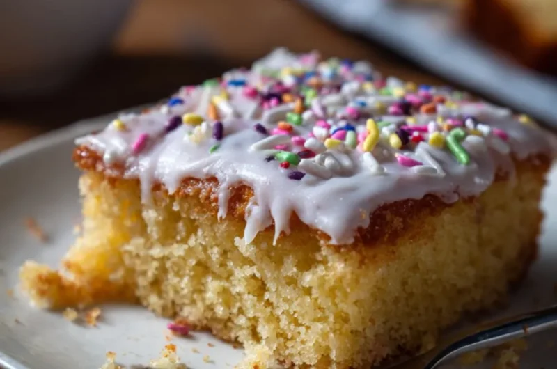 Mary Berry Victoria Sponge Traybake​ Recipe