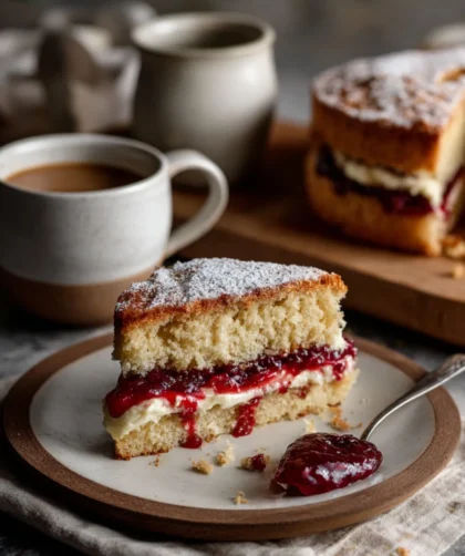 Mary Berry's Victoria Sponge With Buttercream​ Recipe