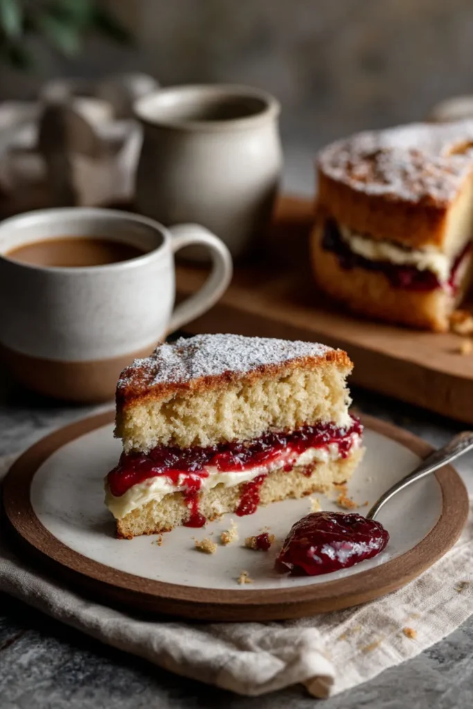 Mary Berry's Victoria Sponge With Buttercream​ Recipe