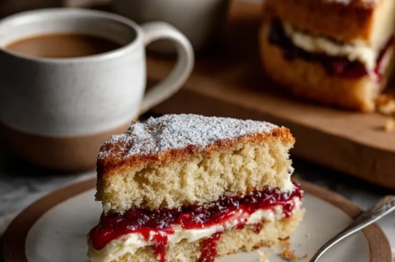 Mary Berry's Victoria Sponge With Buttercream​ Recipe