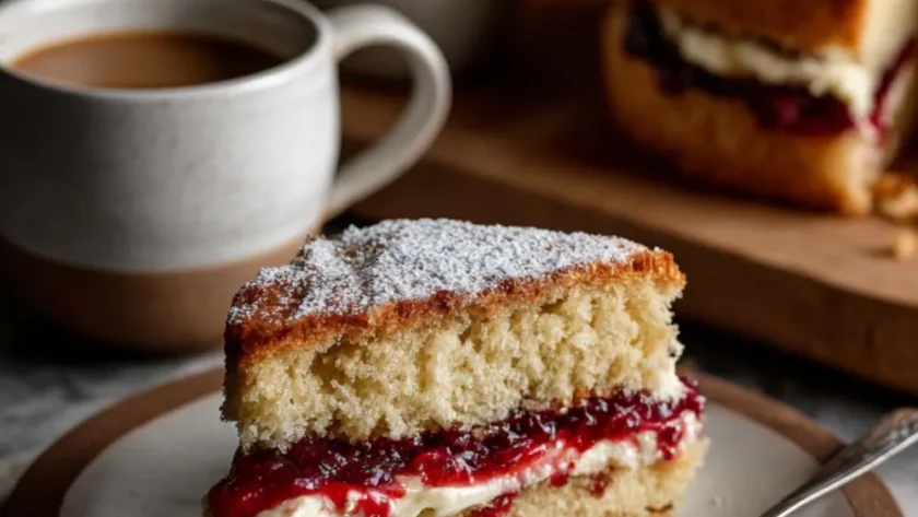 Mary Berry's Victoria Sponge With Buttercream​ Recipe