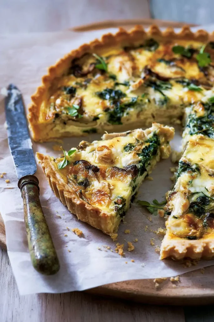 Mary Berry's Smoked chicken tart Recipe