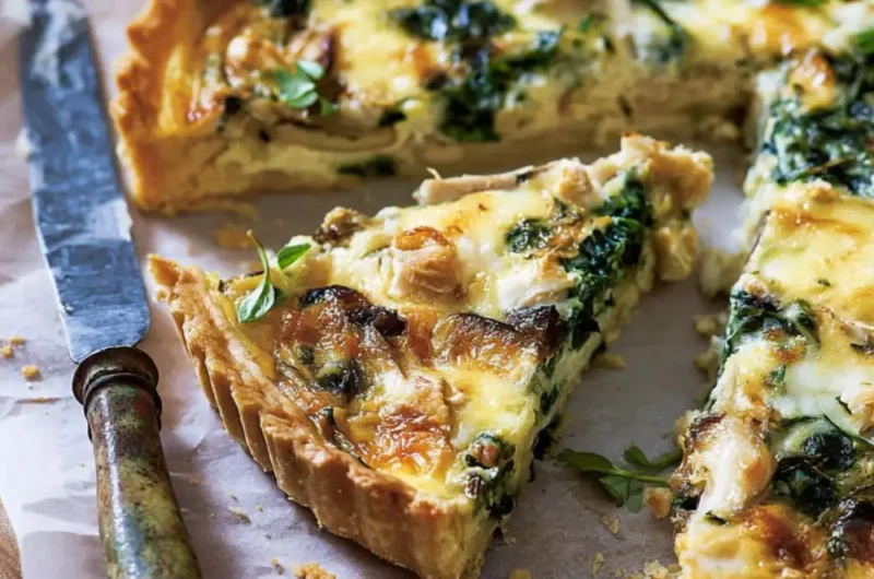 Mary Berry's Smoked chicken tart Recipe