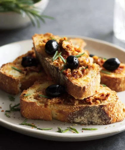 Mary Berry's Sun-dried Tomato Crostini Recipe