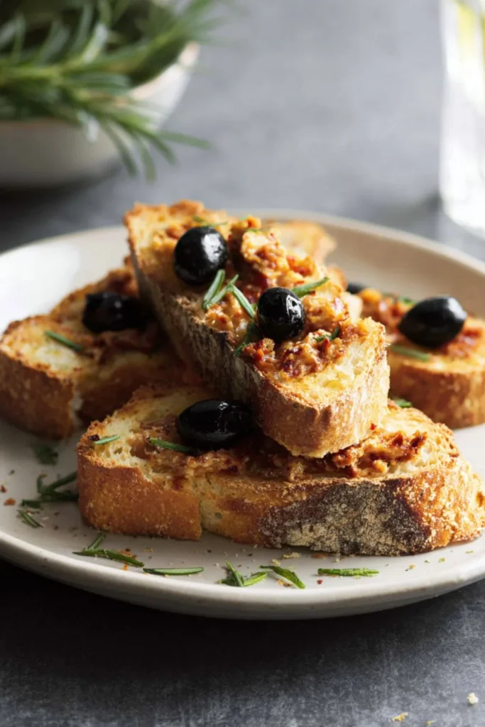 Mary Berry's Sun-dried Tomato Crostini Recipe