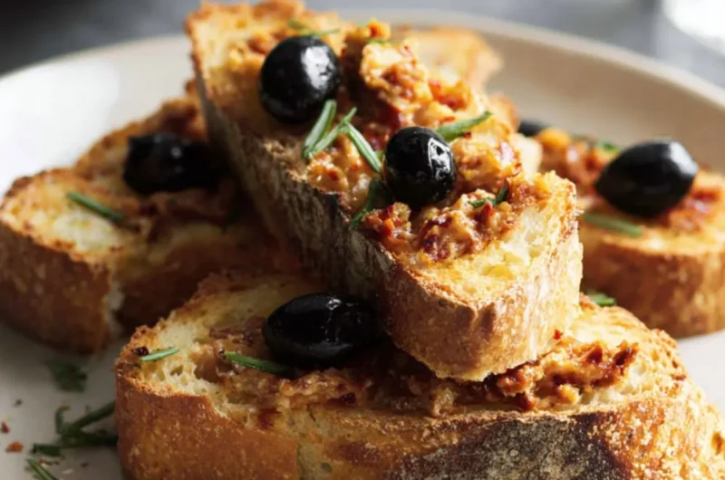 Mary Berry's Sun-dried Tomato Crostini Recipe