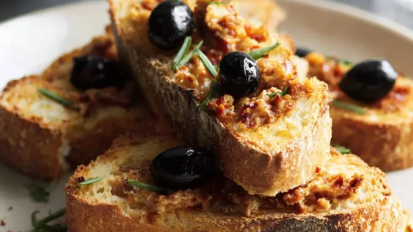 Mary Berry's Sun-dried Tomato Crostini Recipe