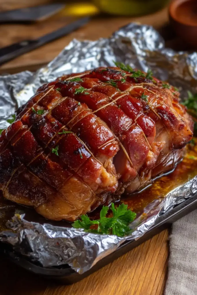 Hairy Bikers Gammon Orange Juice Recipe