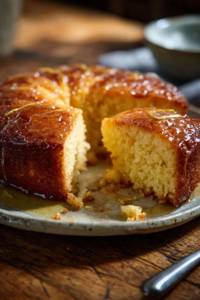 Mary Berry Lemon Drizzle Round Cake ​ Recipe
