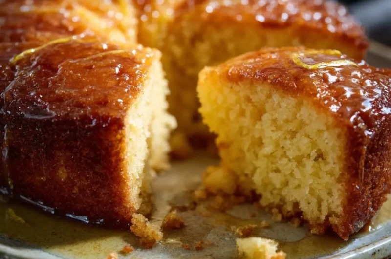 Mary Berry Lemon Drizzle Round Cake Recipe