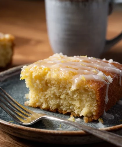 Mary Berry Lemon Drizzle Tray Bake​ Recipe