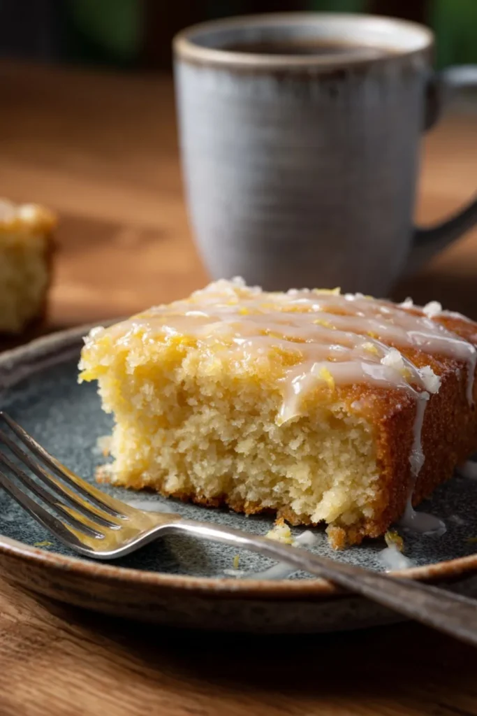 Mary Berry Lemon Drizzle Tray Bake​ Recipe