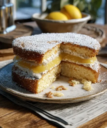 Mary Berry Apple And Lemon Curd Cake Recipe
