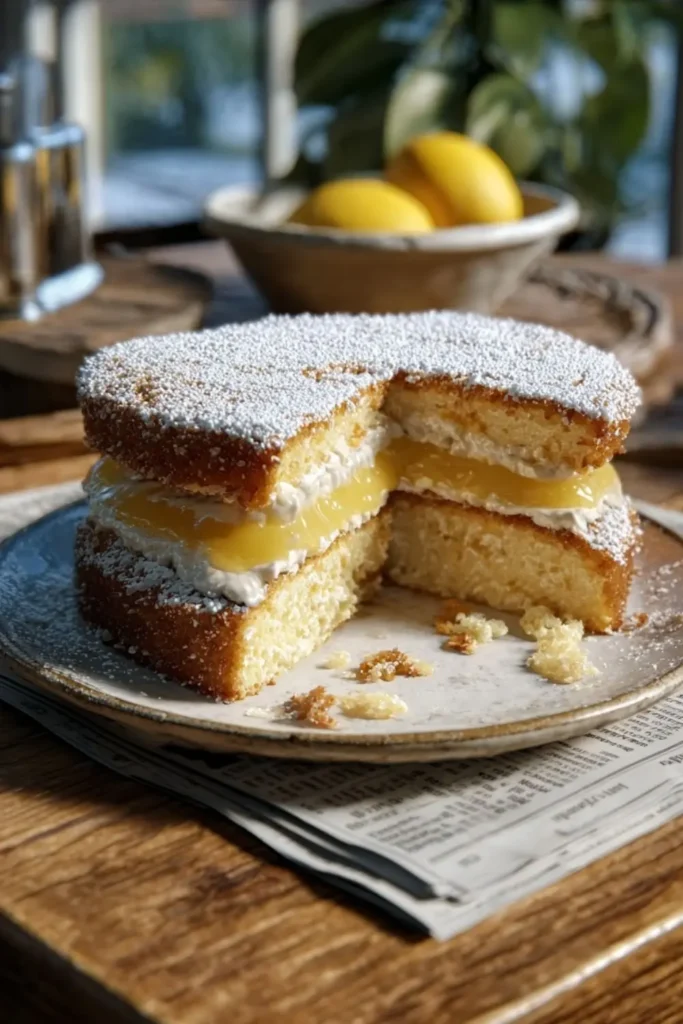 Mary Berry Apple And Lemon Curd Cake​ Recipe