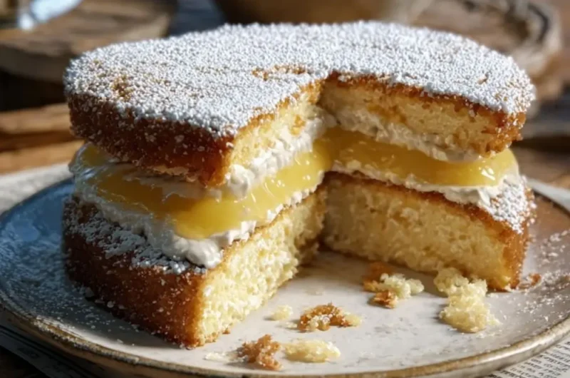 Mary Berry Apple And Lemon Curd Cake​ Recipe