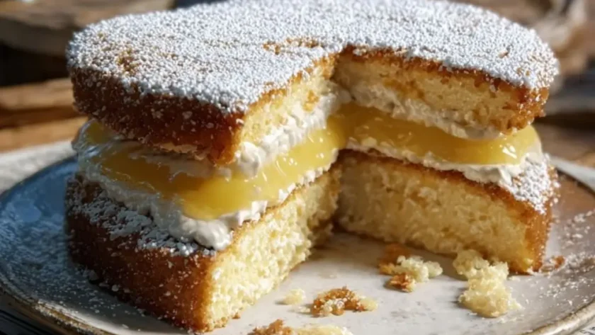 Mary Berry Apple And Lemon Curd Cake​ Recipe