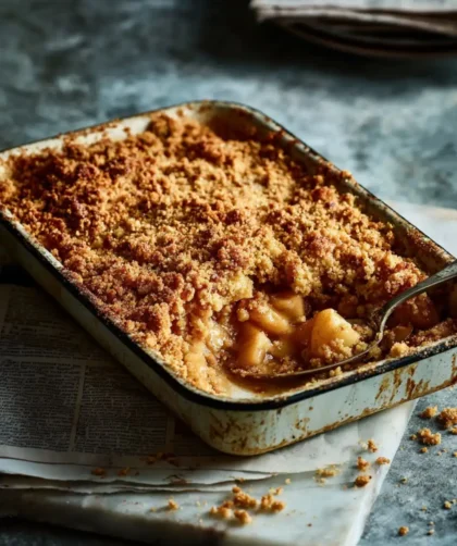 Mary Berry Apple Crumble Recipe