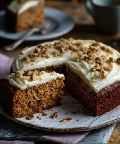 Mary Berry Carrot And Walnut Cake​ Recipe