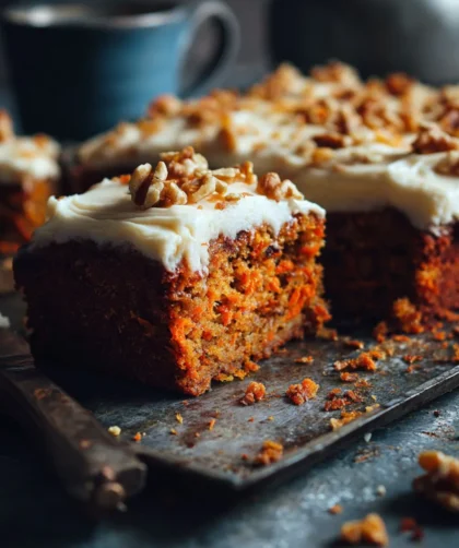 Mary Berry Carrot Cake Tray Bake​ Recipe