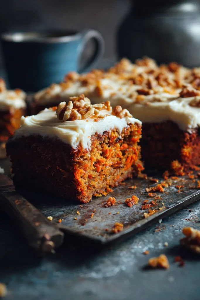 Mary Berry Carrot Cake Tray Bake​ Recipe