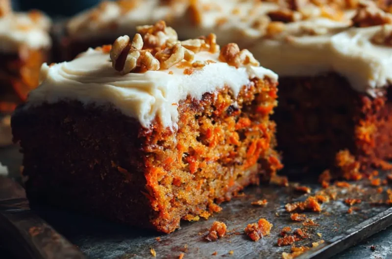 Mary Berry Carrot Cake Tray Bake​ Recipe