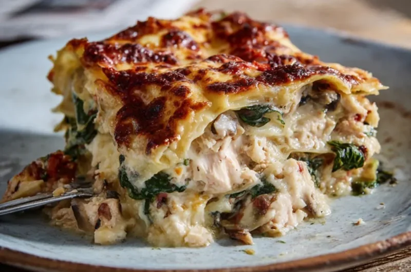 Mary Berry Chicken And Spinach Lasagne​ Recipe