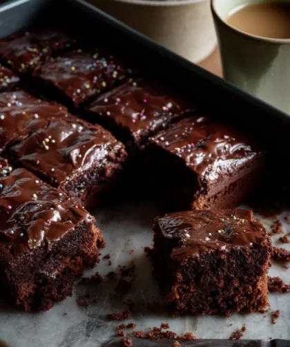 Mary Berry Chocolate Tray Bake​ Cake Recipe