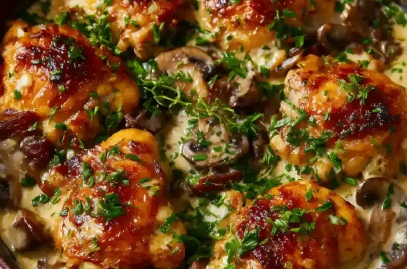 Mary Berry Creamy Chicken Casserole​ With White Wine​ Recipe