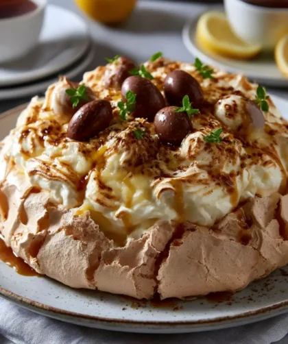 Mary Berry Easter Lemon Pavlova​ Recipe
