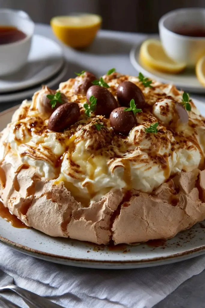 Mary Berry Easter Lemon Pavlova​ Recipe