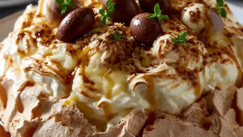 Mary Berry Easter Lemon Pavlova​ Recipe