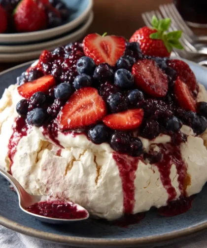 Mary Berry Pavlova Recipe​ (Christmas Wreath)