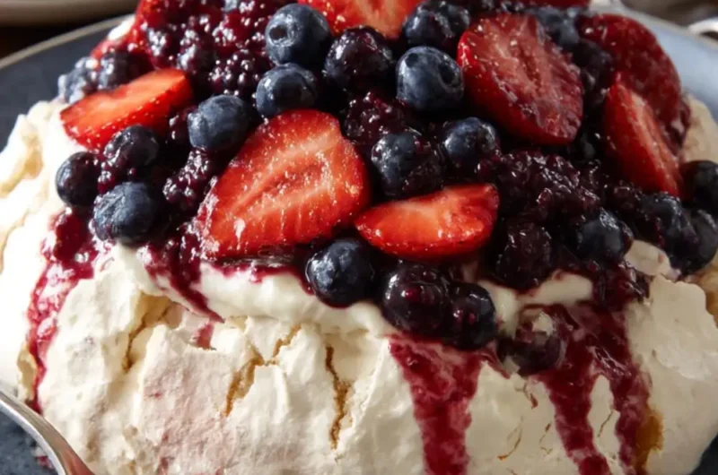 Mary Berry Pavlova Recipe​ (Christmas Wreath)