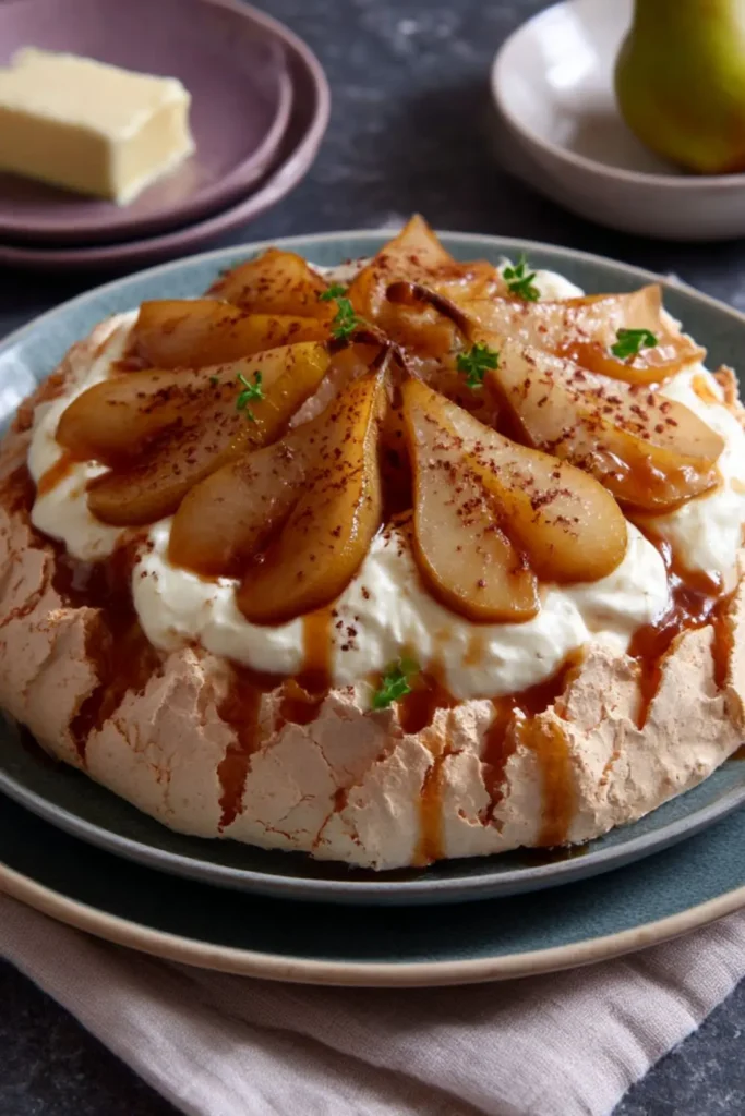 Mary Berry Pear Pavlova Recipe​