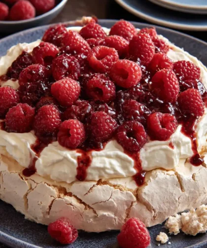 Mary Berry Raspberry Pavlova​ Recipe
