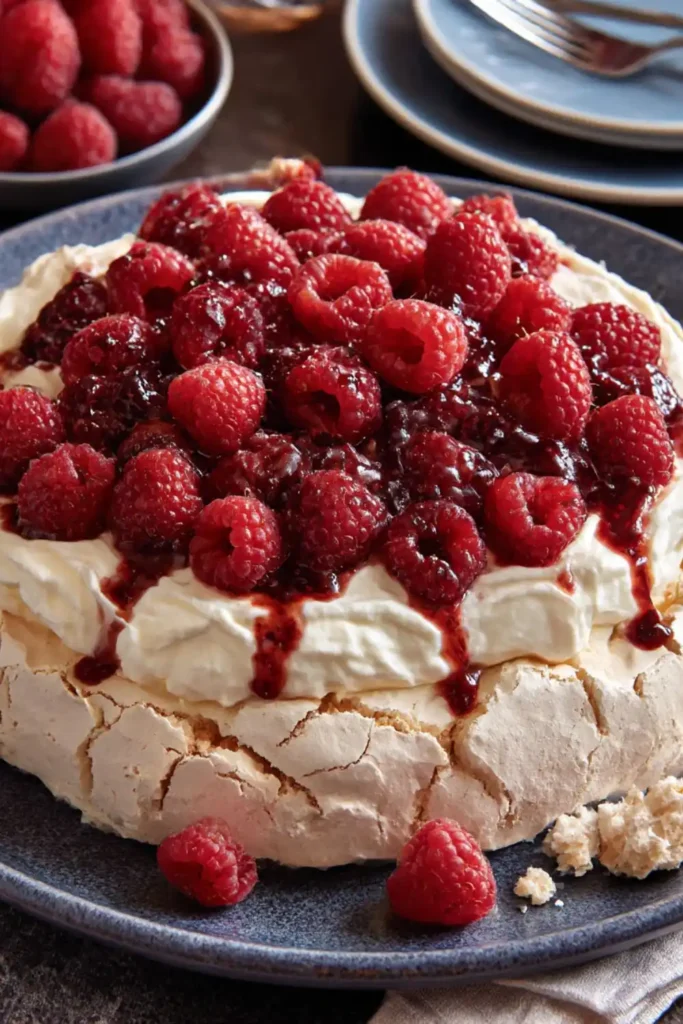 Mary Berry Raspberry Pavlova​ Recipe