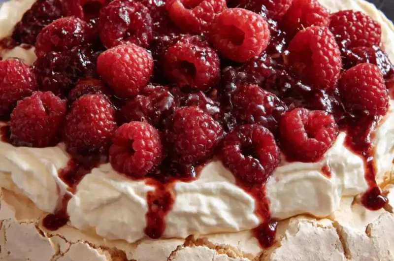 Mary Berry Raspberry Pavlova​ Recipe