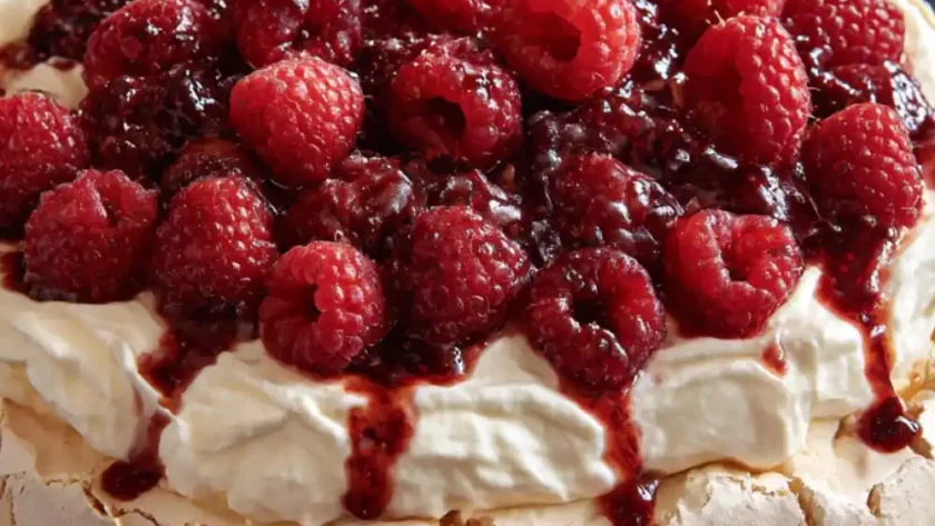 Mary Berry Raspberry Pavlova​ Recipe