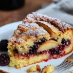 Mary Berry​ Apple And Blackberry Cake Recipe
