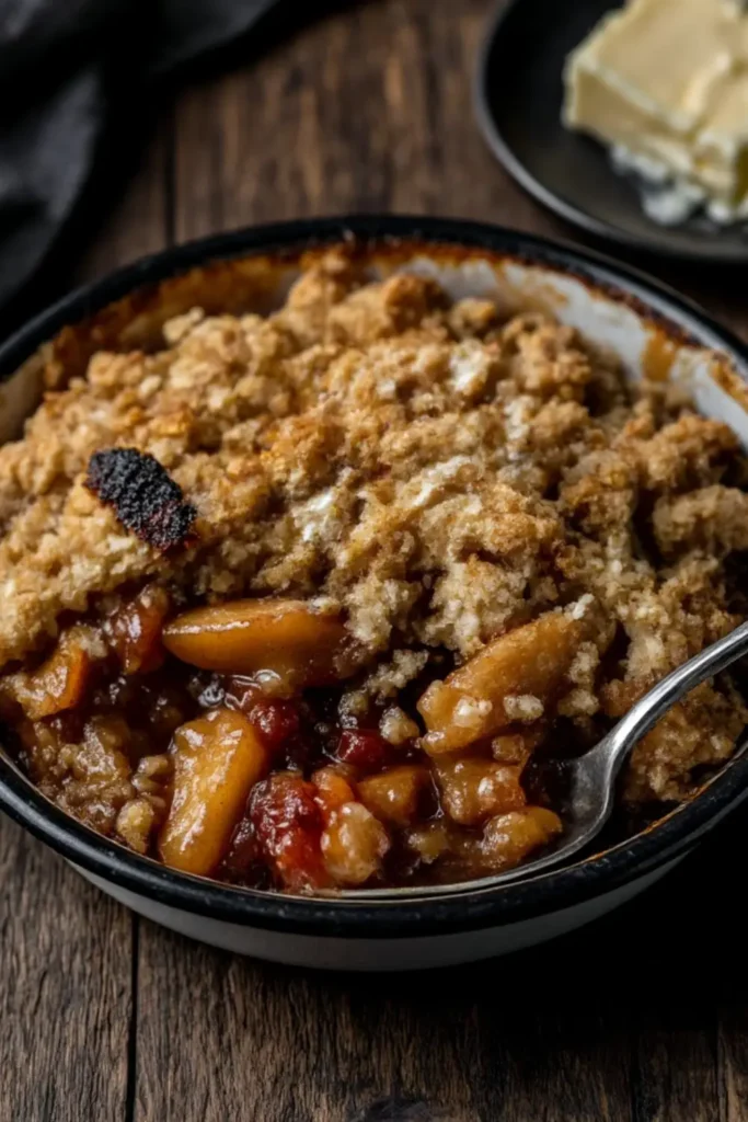 Mary Berry​ Apple And Plum Crumble Recipe