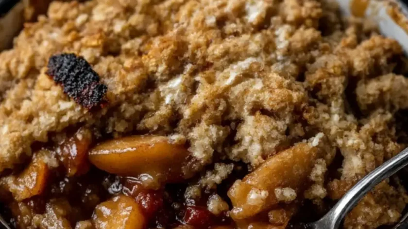 Mary Berry​ Apple And Plum Crumble Recipe