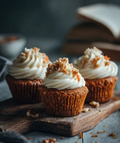 Mary Berry​ Carrot Cake Cupcakes Recipe