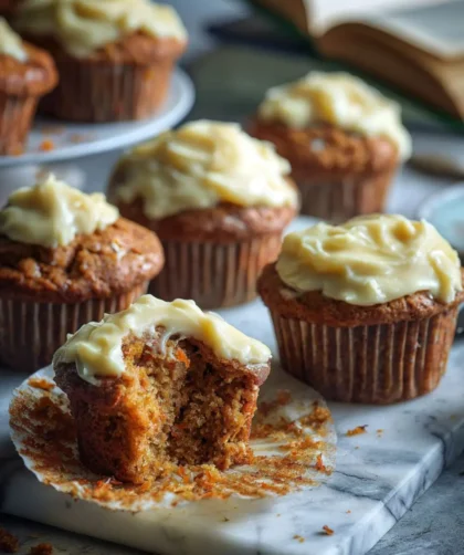 Mary Berry​ Carrot Cake Muffins Recipe