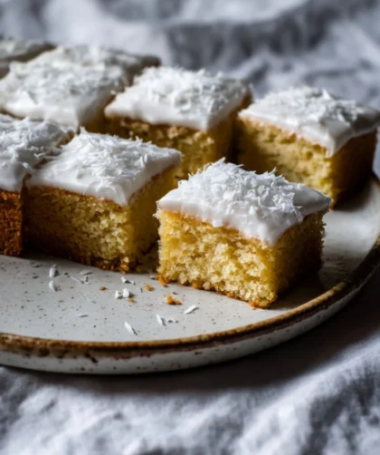 Mary Berry Coconut Traybake Recipe