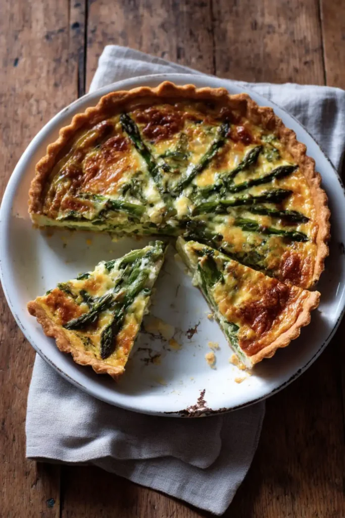 Mary Berry Asparagus Quiche​ Recipe