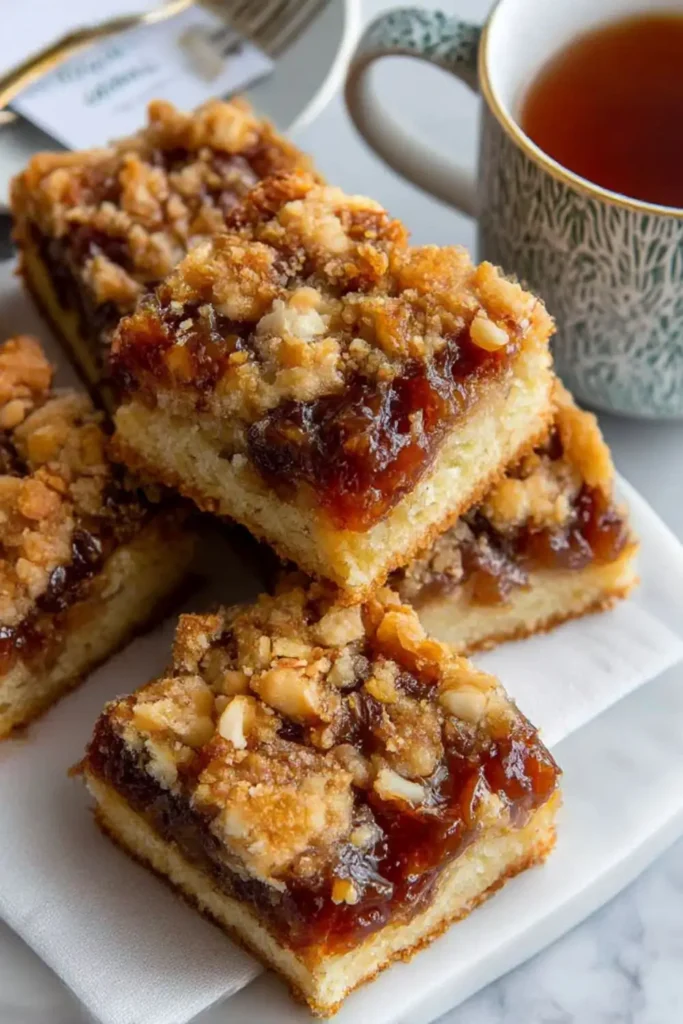 Mary Berry Bakewell Traybake​ Recipe