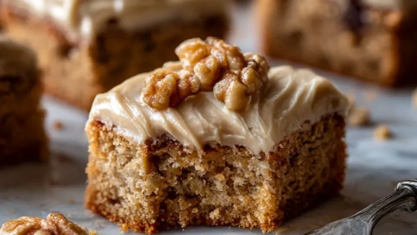 Mary Berry Coffee And Walnut Traybake​ Recipe