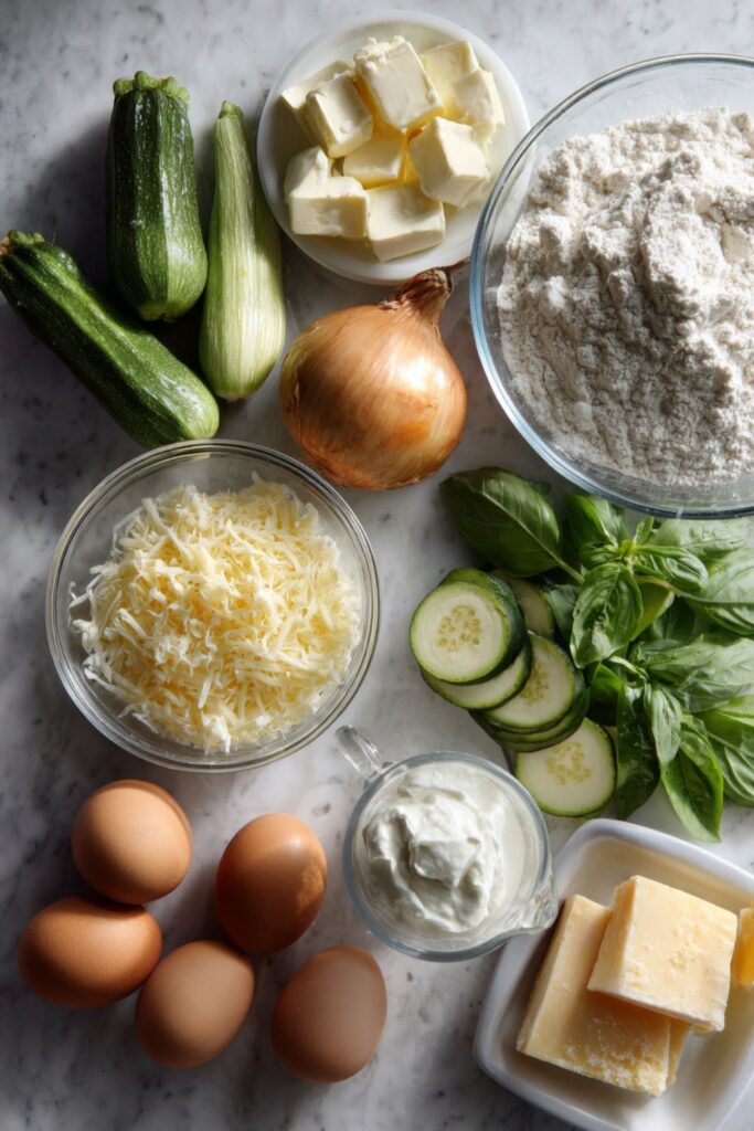 Mary Berry Courgette Quiche​ Recipe