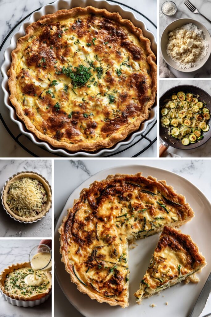 Mary Berry Courgette Quiche​ Recipe