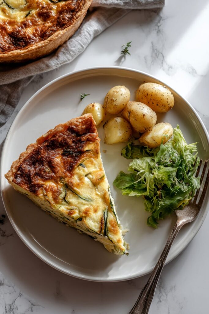 Mary Berry Courgette Quiche​ Recipe